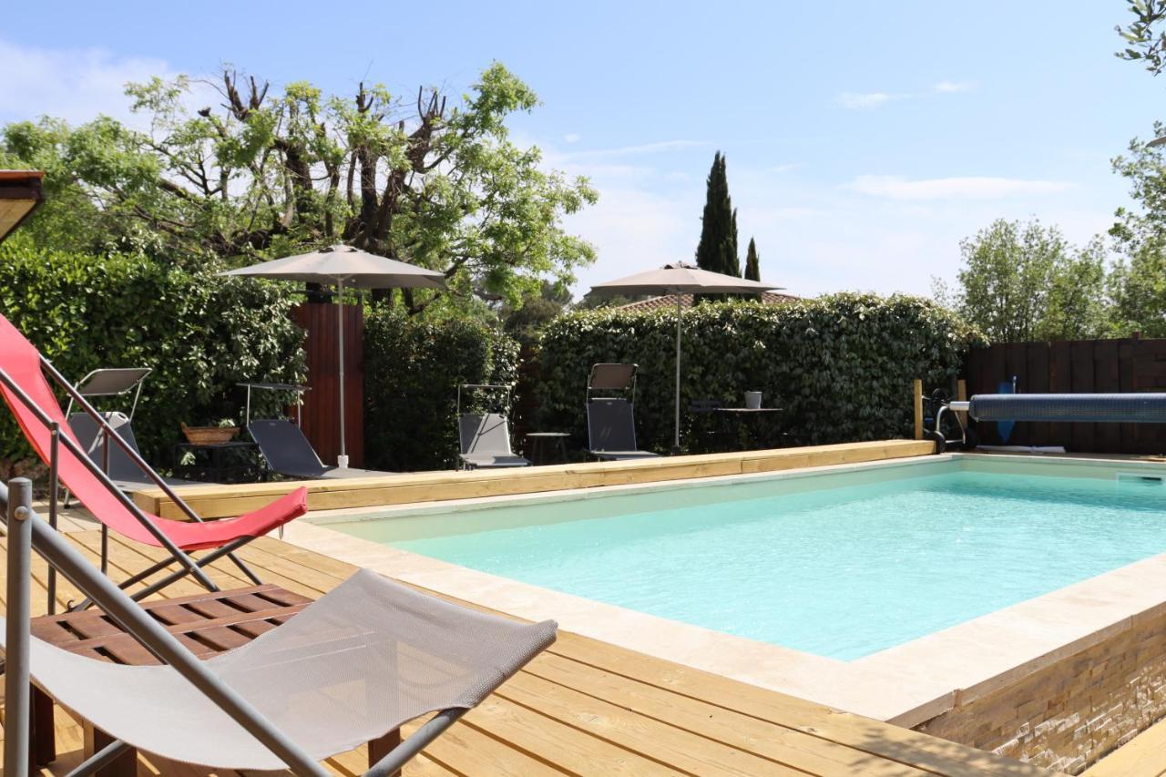 Gite Lapaz/Jacuzzi Prive/Piscine Draguignan Exterior foto